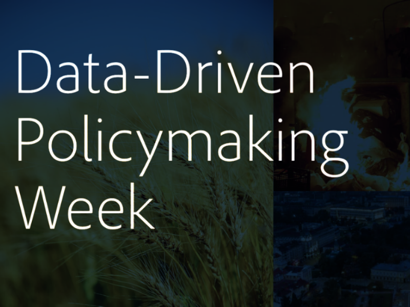 Data-driven Policymaking Week